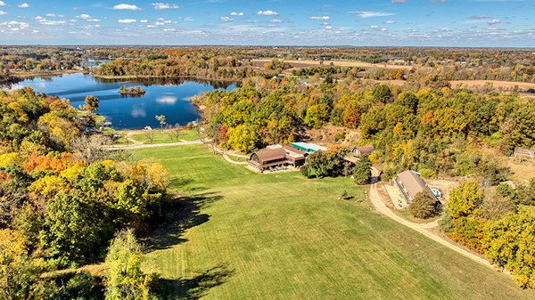Drone Photo Over Sauk Valley
